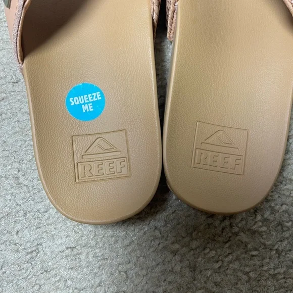 Reef Beige Slide Sandals - Picture 4 of 11